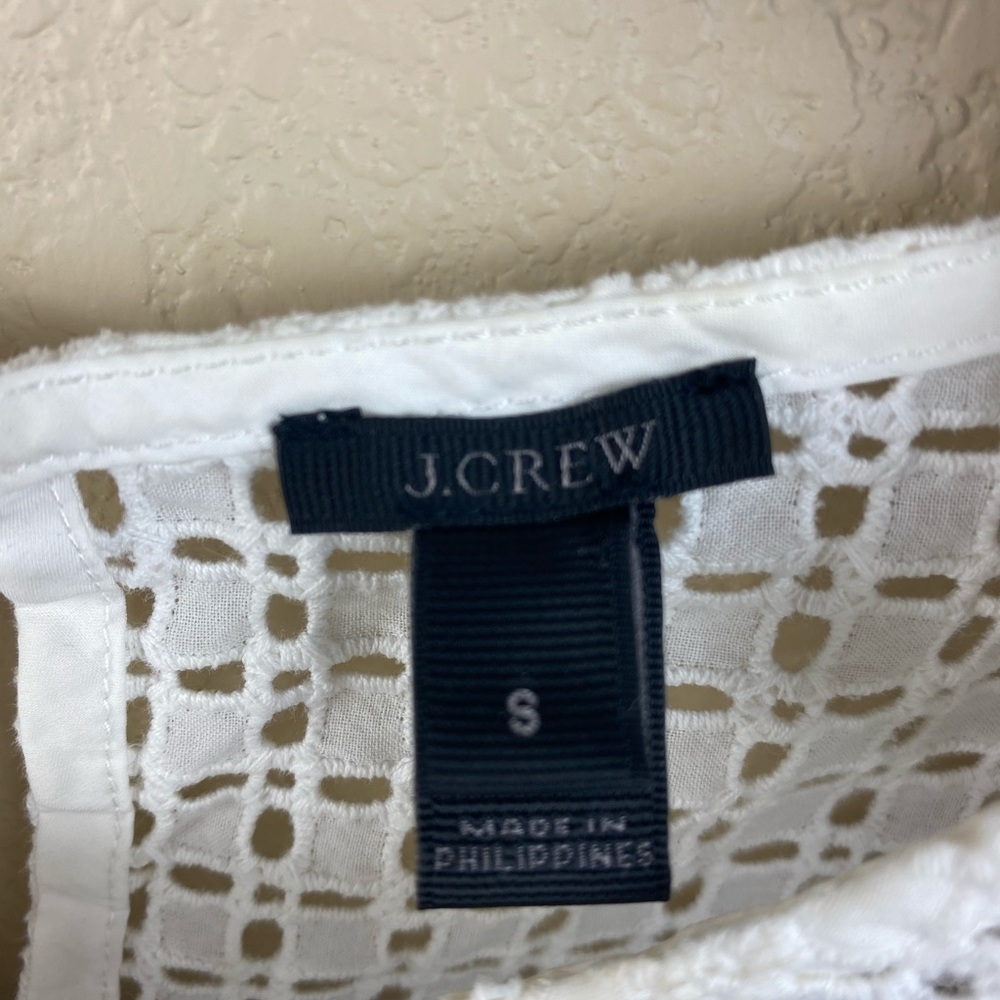 J Crew Ruffle Bib Top - Picture 2 of 4